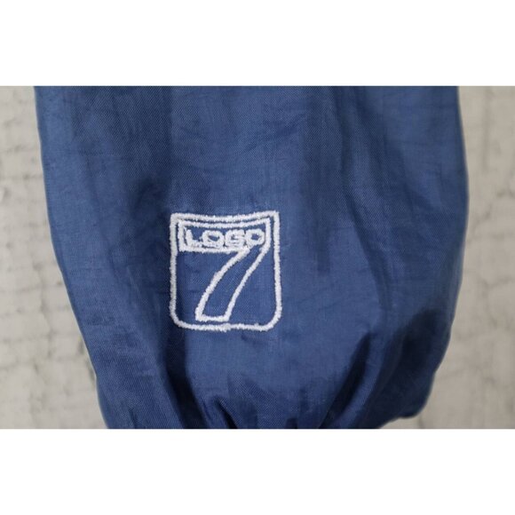 Vtg 90s Dallas Cowboys Game Day Windbreaker Pullover Size Medium - Picture 7 of 9